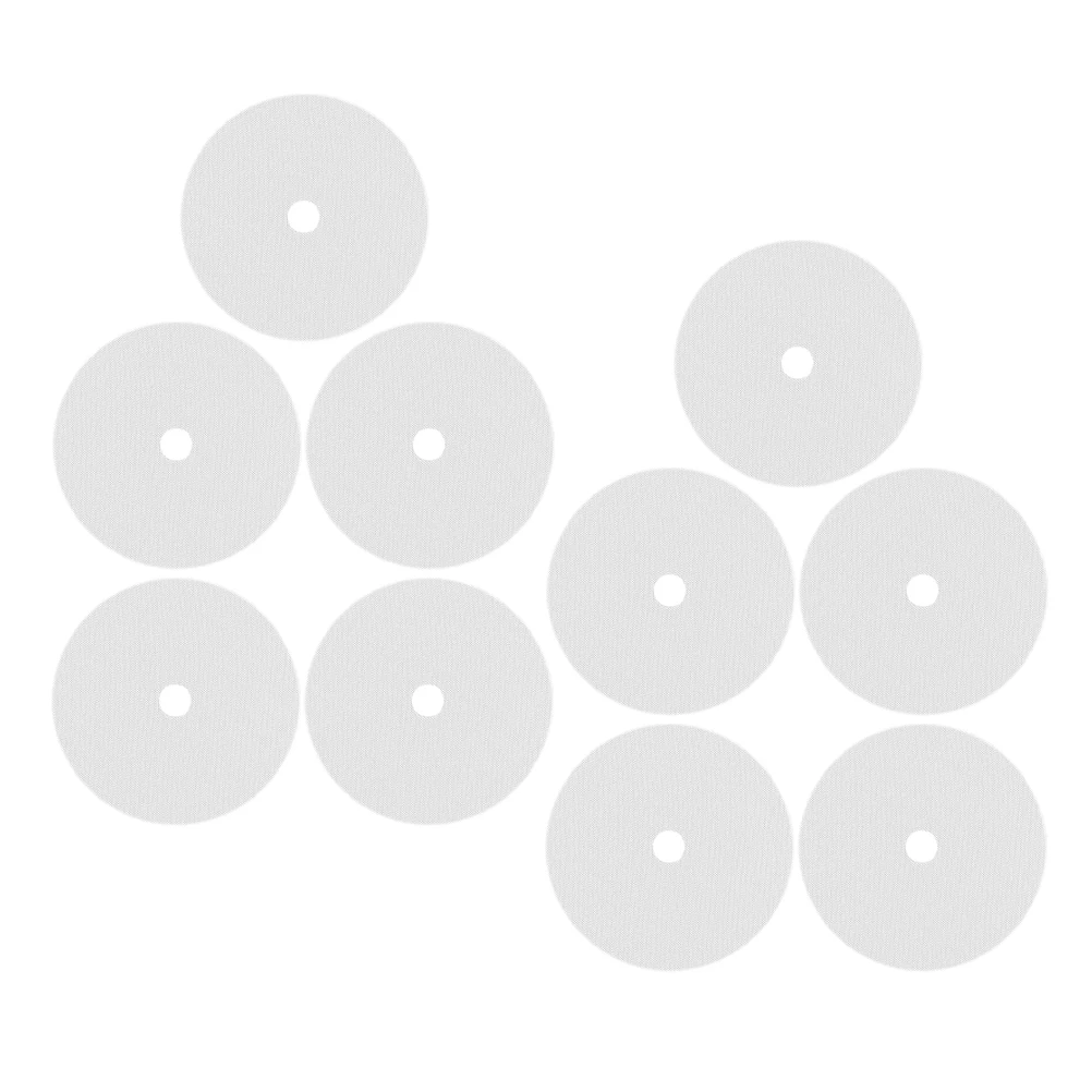 

10pcs Silicone Dehydrator Sheets Round Non-Stick Reusable Fruit Dryer Mats High Heat Resistant Large Size Easy Clean For Jerky