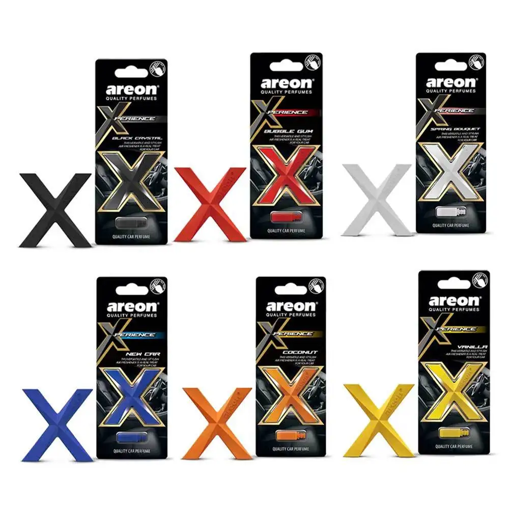 Ambientador elegante con clip de ventilación para automóvil, aroma de perfume de cristal negro de larga duración que mantiene el olor fresco de su automóvil