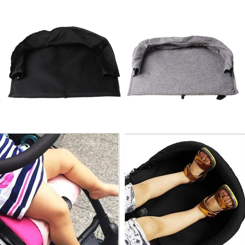 

J15U Baby stroller Handle PU Leather Pushchair Armrest for Case Protective Cover For Pram Feet Extension Armrest Footboard