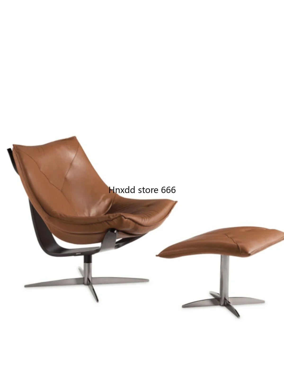 Designer Rochburg Leisure Light Luxury Rotating Dolphin Armchair