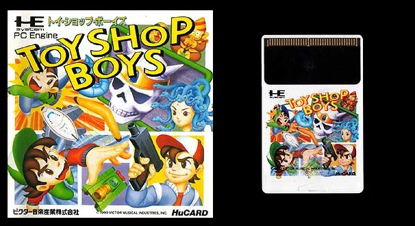 16bits PC Engine HU-CARD : TOY SHOP BOYS ( Japan Version!! )