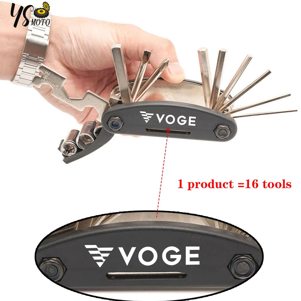 For VOGE 500DS 600DS 500R 500 600 650DS 2020 2021 2022 Voge Motorcycle CNC Accessories Tool Repair Screwdriver Set & Helmet lock