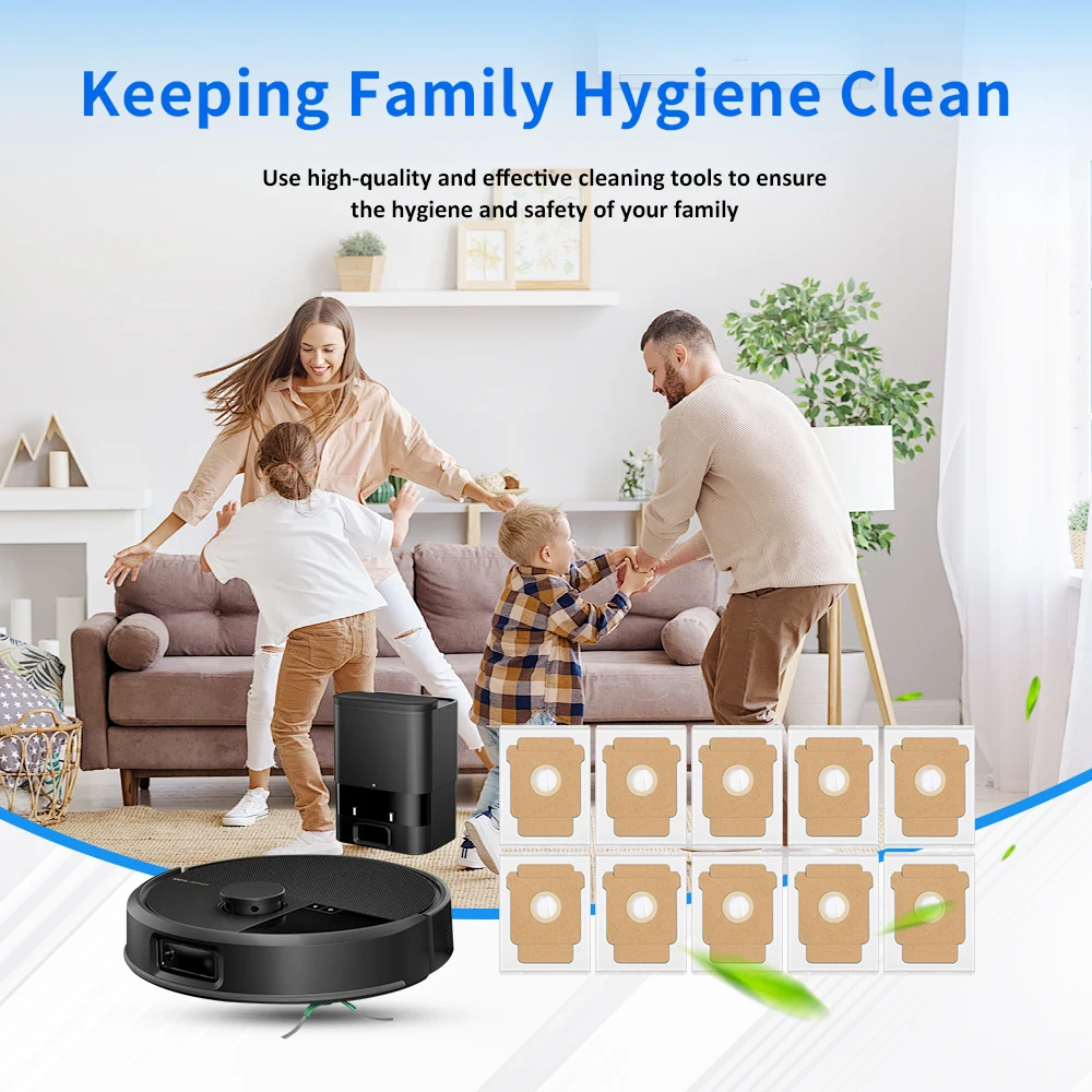 For iRobot Roomba 104/105 Vac/ Plus 405/504/505 /Max 705 Vac /Combo/Essential Vac 2/Combo 2 Essential Robot Vacuum Dust Bag Part