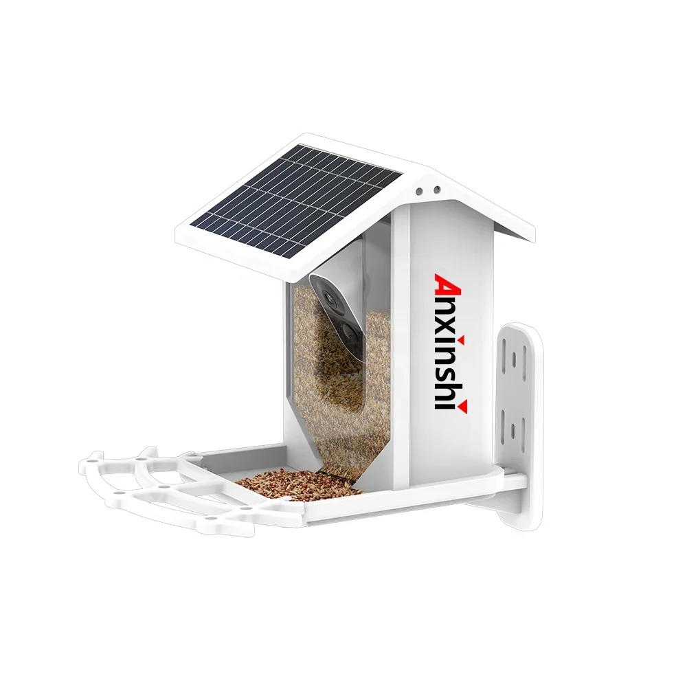 IP66 Solar Battery Camera 2MP Wireless ICSee App P2P Bird Feeder 2L House IP Camera