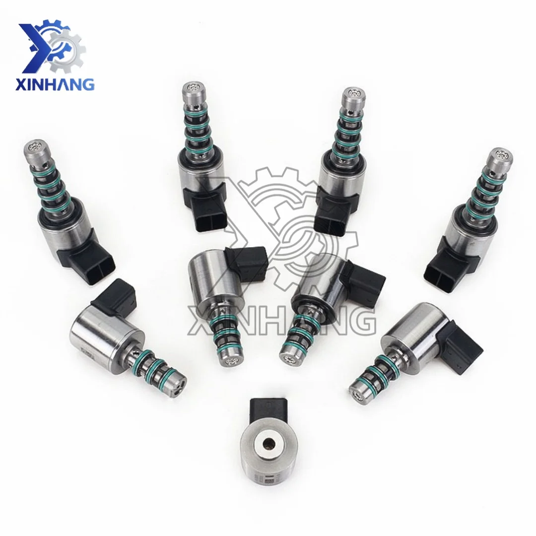 0CK automatic transmission solenoid valve assembly (9-piece set), suitable for Volkswagen Audi A4 A5 A6 A7 S4 S5 S6 Q5.
