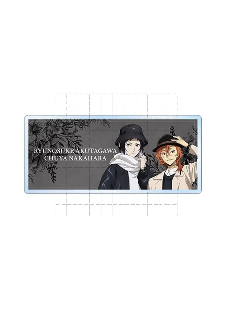 Spiel akutagawa ryunosuke nakahara chuya dazai osamu nakajima atsushi Schlüssel bund Puppe Anime Acryl Schlüssel ring Anhänger als Geschenk