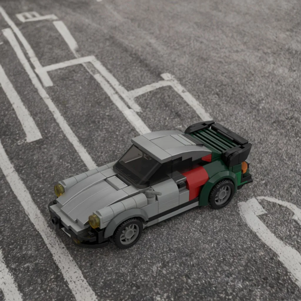 

239pcs MOC Cyberpunk Porschees 911 DIY Model Building Blocks Birthday Toys Gift for Retro-Futurism Fans