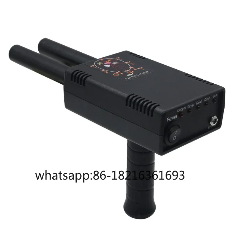 

Metal detector AKS PLUS with higher performance gold silver copper diamond scanning detector