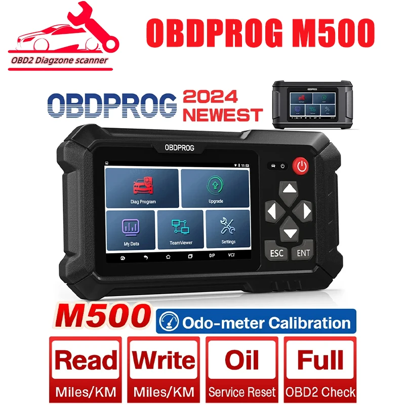 

OBDPROG M500 Автомобильный кластер инструменты для калибровки OBD2 Диагностика сброса масла инструмент для настройки Автомобильный сканер считыватель кодов