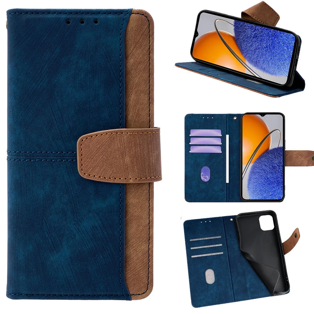 

Wallet Case for Infinix Zero 30 5G 4G 20 Retro Leather 3 Card Slot Holder Book Phone Cover for Infinix Smart HD 2021 8 Pro 7 6 5