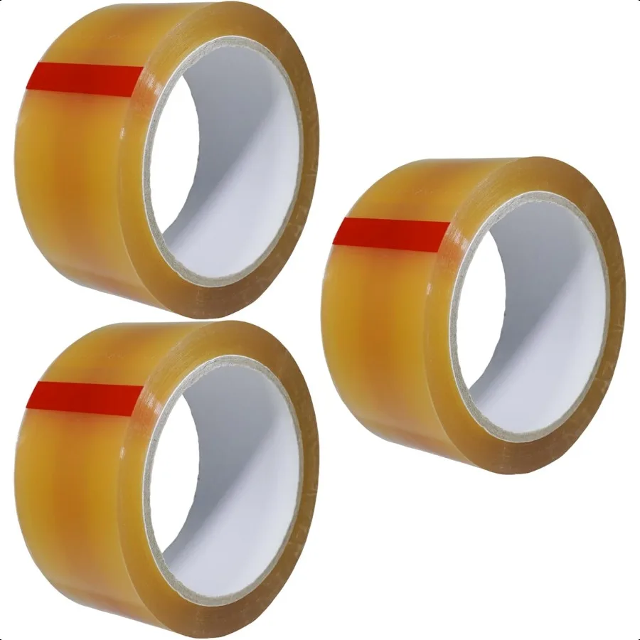 

T.R.U. Cello EcoFriendly Biodegradable Cellophane Clear Stationery Light Duty Packaging Cellulose Sealing Tape: 2 in. W x 72 yd