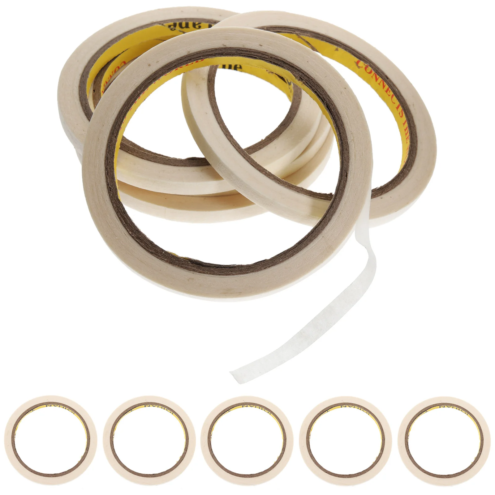 

20 Rolls Masking For Painting Diy Crafts Thin Paper Tape Wall Art Car Spraying Renovation Artist Painters Craft