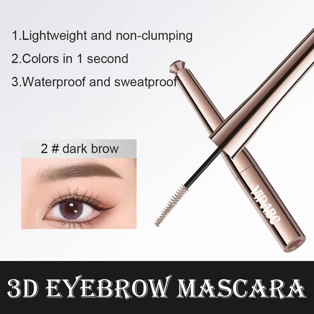 ครีมแต่งทรงคิ้วแบบแห้งเร็ว ย้อมสีคิ้วแบบธรรมชาติ กันน้ำ ติดทนนาน แต่งคิ้วสวยเป็นธรรมชาติ