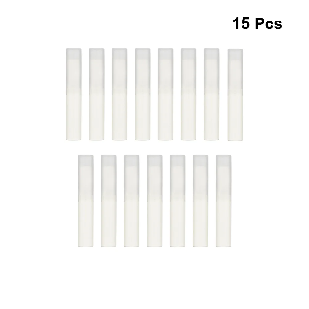 15 Pcs Lip Glosses Making Cosmetics Base Makeup Containers Travel Packing Tubes Pomade