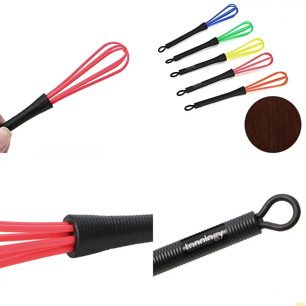 A0NC salón peluquería tinte crema batidor plástico mezclador agitador para peluquero herramientas