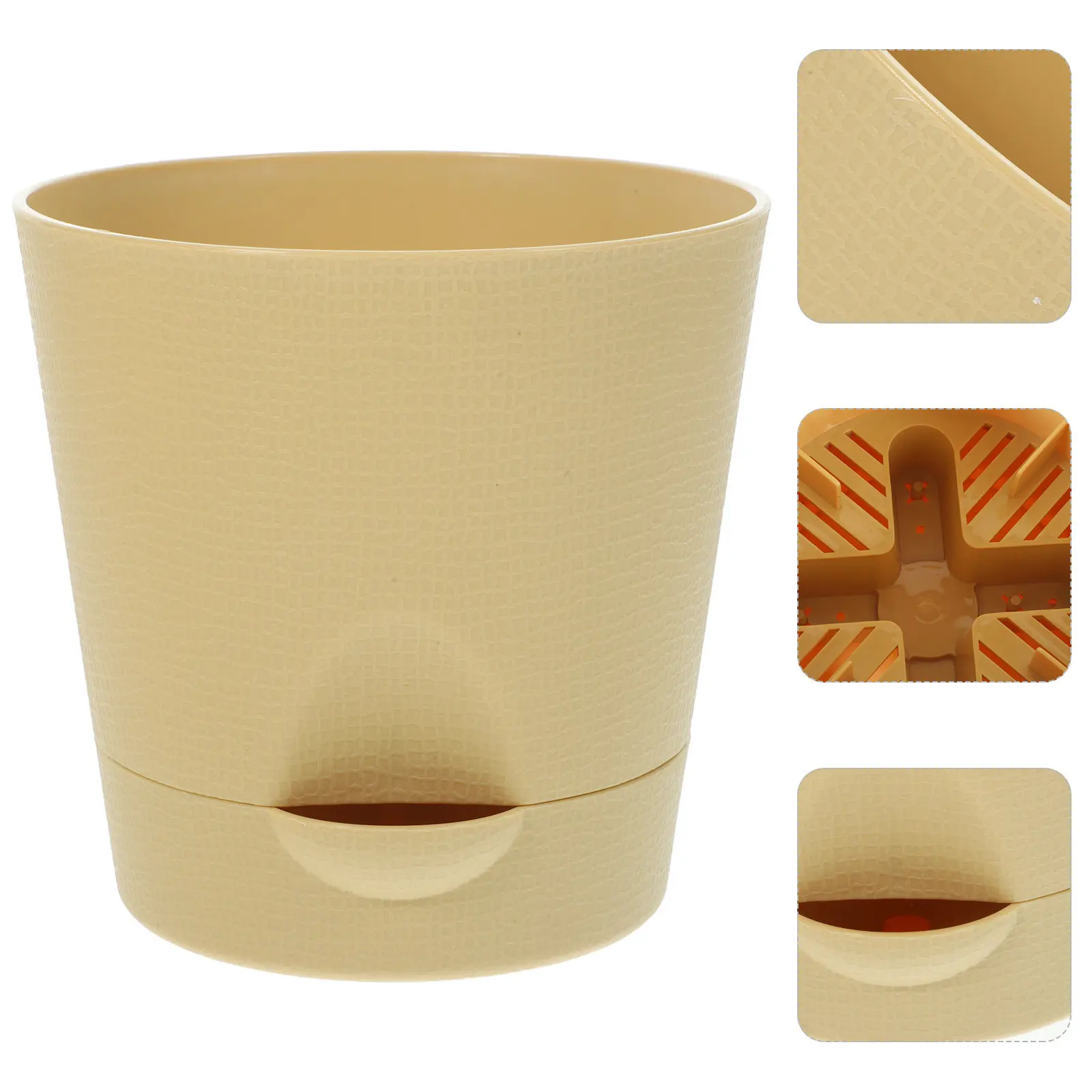 

Набор из 1 самополивающегося кашпо для растений, автоматические горшки для цветов с системой хранения воды, контейнеры для растений для дома и улицы, для балкона