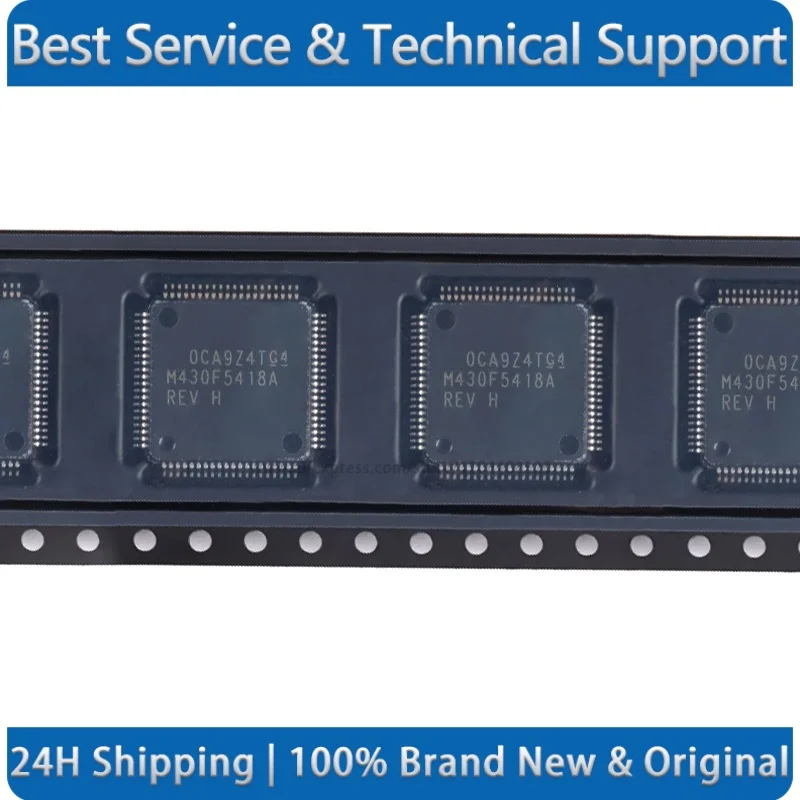 MSP430F5418AIPNR LQFP-80 16-bit mixed-signal microcontroller -MCU New Original