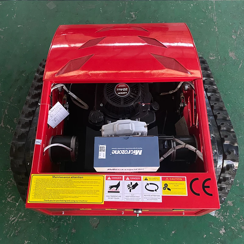 Customized lawn mower robot remote control tracked farm household lawn mower self-propelled four stroke high torque