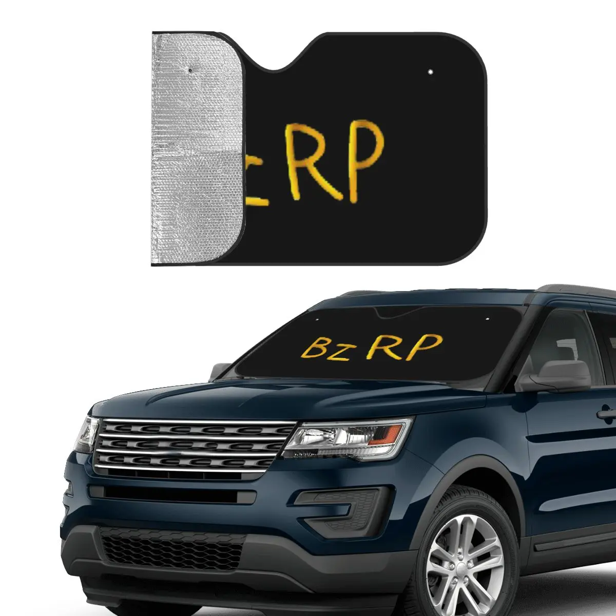 Bizarrap Cap (BZRP) Sunshade Windscreen Car Front Windshield Window Sun Visor Accessories Covers view 3