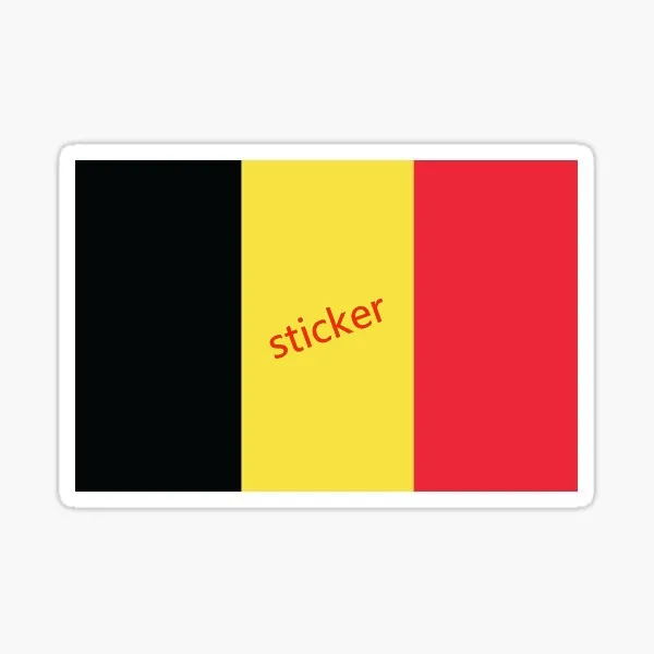 

Belgium Sticker Suv Bodywork Bumper Window Cover Scratches Exterior Car Bicycle Skateboard Laptop Rv Camper Windows Windshiel