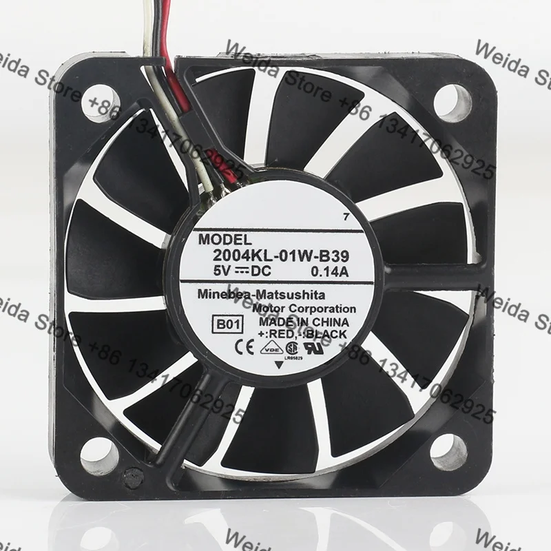 

Новый оригинальный вентилятор NMB 5010 (50x50x10 мм) 5В 0.14А AC/EC, 12В/24В/48В DC, 2004KL-01W-B39, с высоким объемом воздушного потока, трехпроводной, для копировальных аппаратов