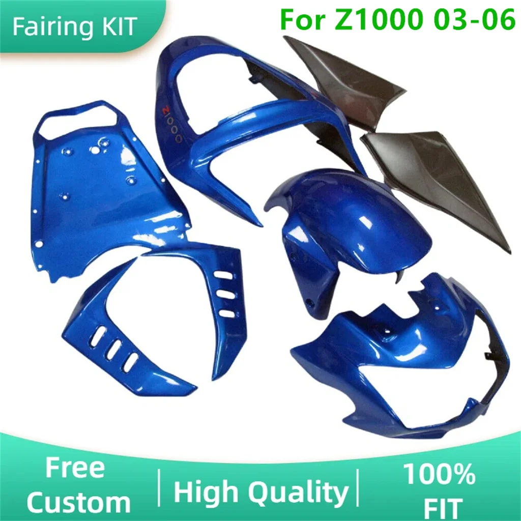 

ABS Plastic for Kawasaki Z1000RR 2003 2004 2005 2006 Z1000 03 04 05 06 Motorcycle Fairing kit Rebuild Sportbike Bodywork Parts