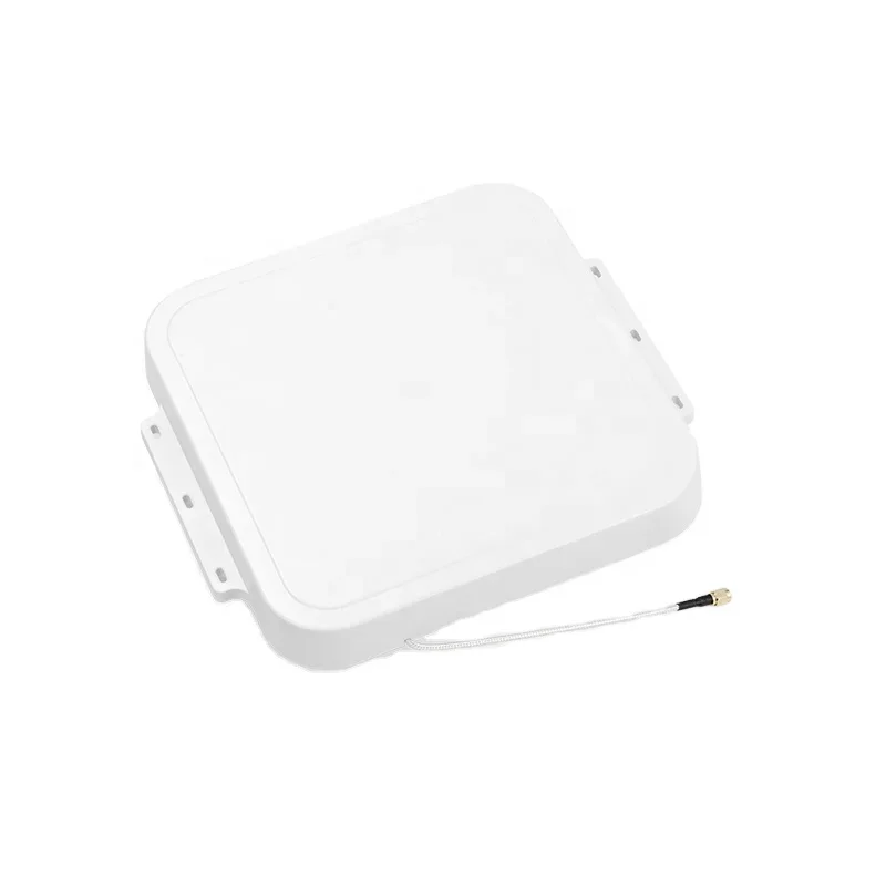 new RFID tag reader 15m long rang antenna uhf circular antenna rfid 9dbi smart gate cabinet management uhf rfid antenna