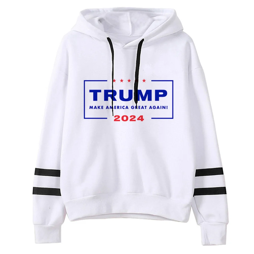 Make America Great Again hoodie Y2K elegant comfortable streetwear kawaii women tracksuits winter streetwear youthful