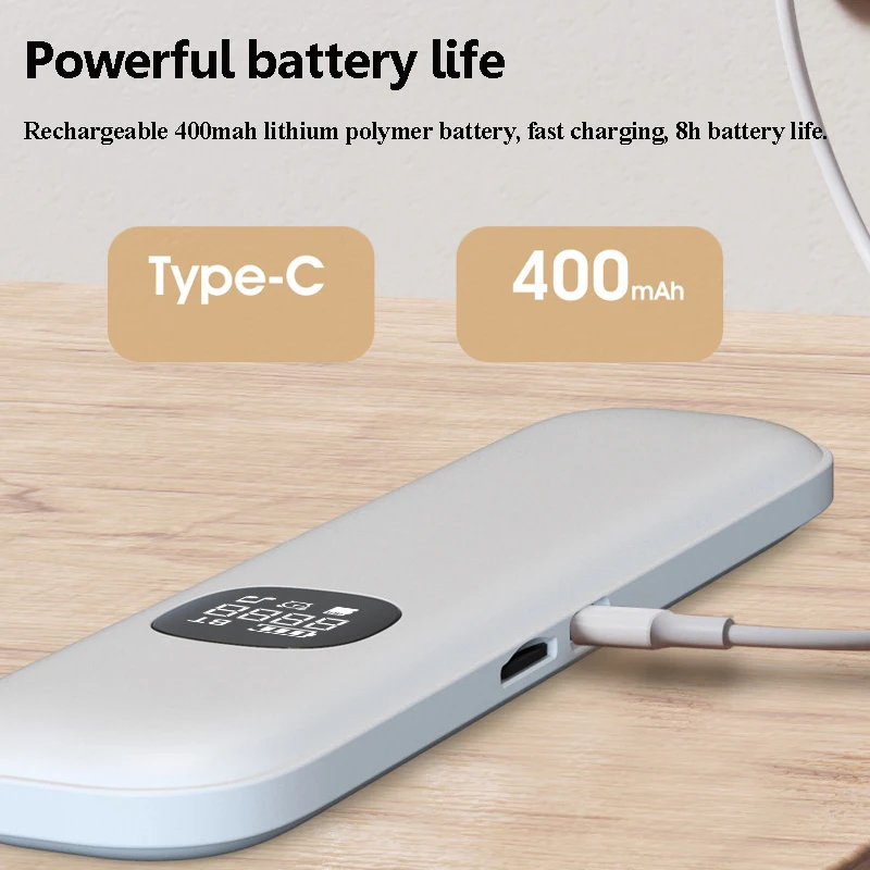 تحت وسادة العظام التوصيل سمّاعات بلوتوث الضوضاء البيضاء النوم المعونة مكبرات الصوت LED عرض TF MP3 مشغل موسيقى توقيت إيقاف