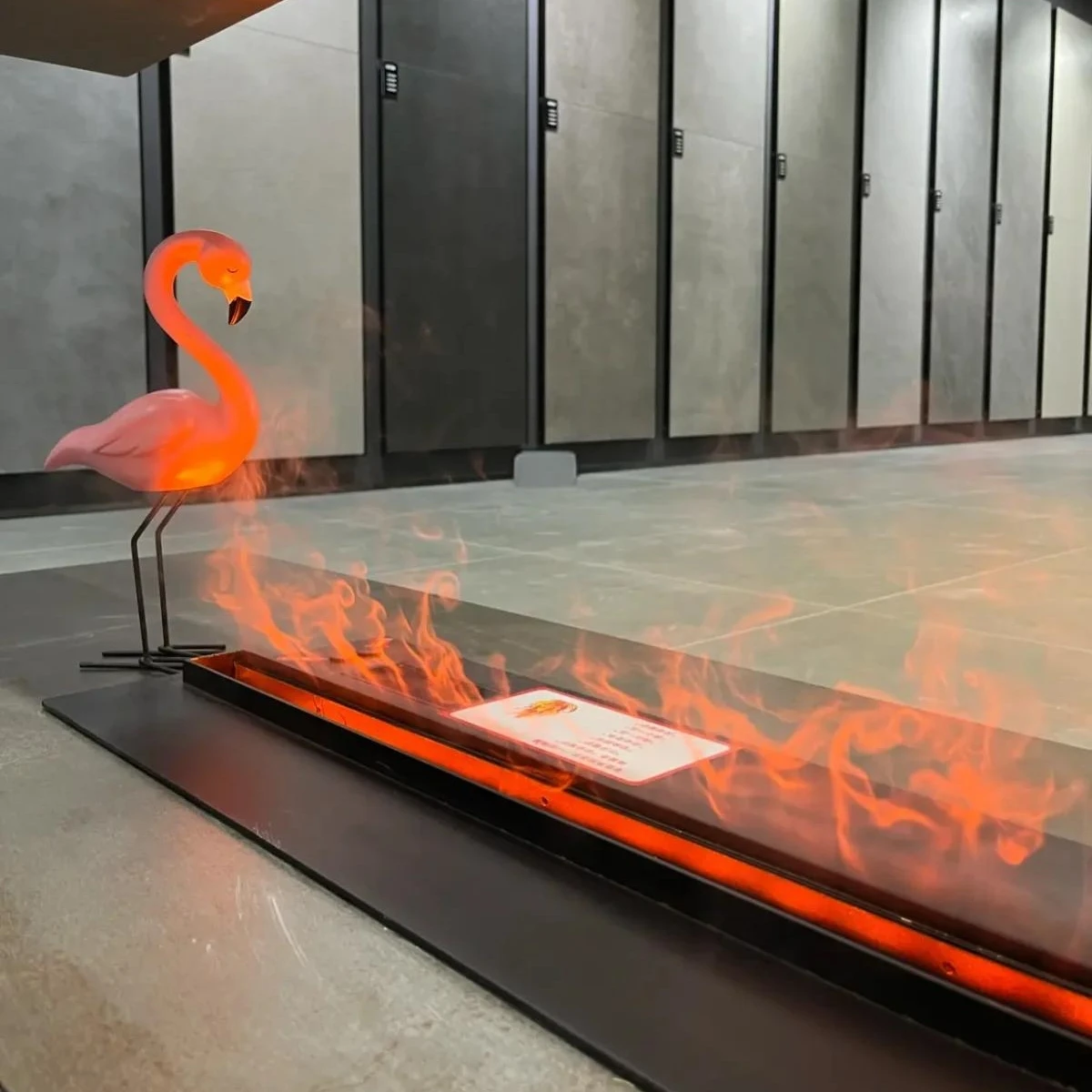 

5 Years Warranty 3D mist fire linear electric vapor fireplace water steam