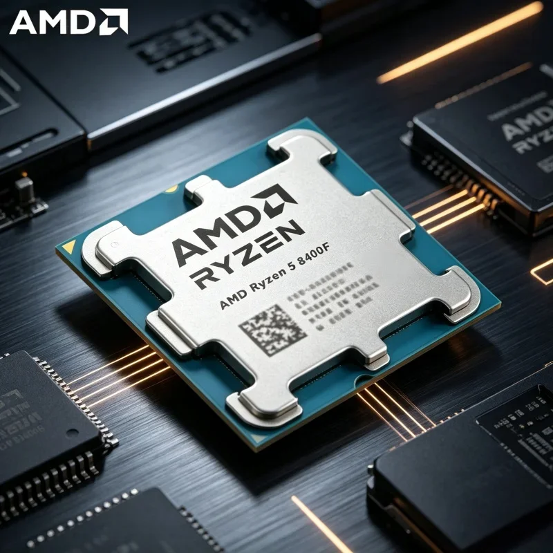 

AMD Ryzen 5 8400F 4nm Gaming Chip AM5 Socket 65W 16MB L3 Cache 4.2-4.7GHz DDR5 Loose CPU For PC Assembly