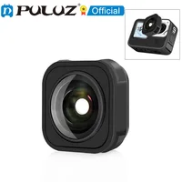 Lente gran angular PULUZ Max Mod para GoPro Hero13 Black/ Hero12 Black/ HERO11 Black/ HERO10 Black/ HERO9 Lente gran angular negra