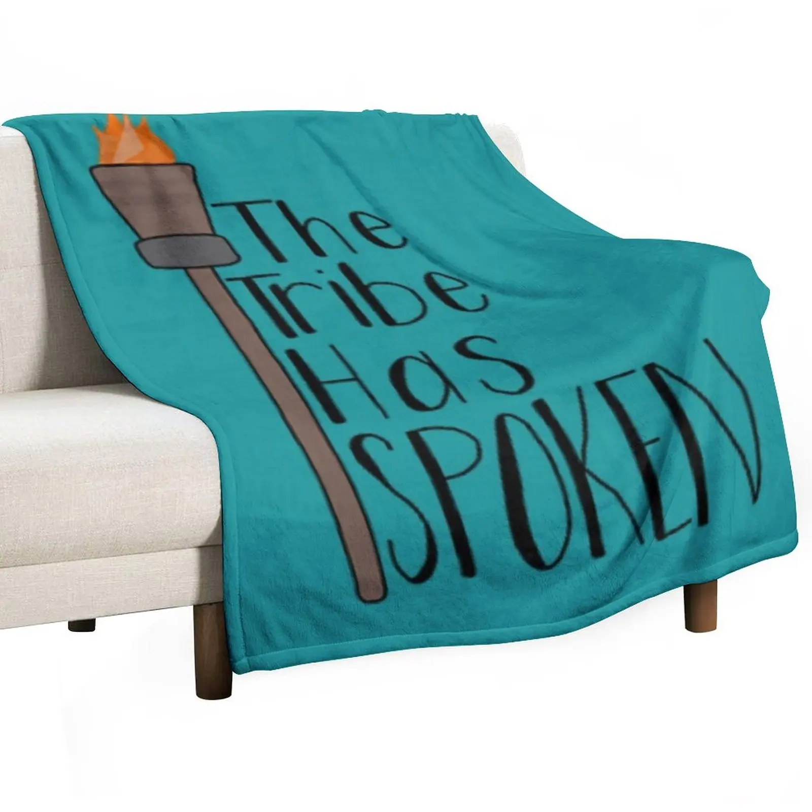 

Survivor The Tribe Has Spoken \t \t Throw Blanket Soft Plaid Decorative Sofa Shaggy Softest Blankets