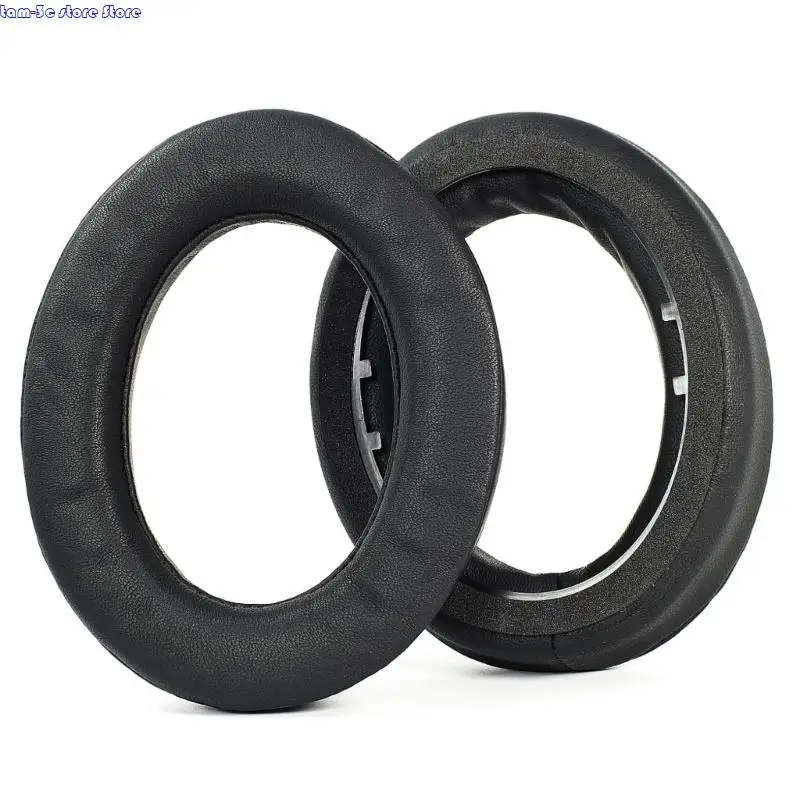 HD490Pro/HD490Proplus 헤드폰을위한 D0UA 양가죽 귀 쿠션 부드러운 통기성 이어 패드 이어 컵 향상 오랫동안 오래 마지막
