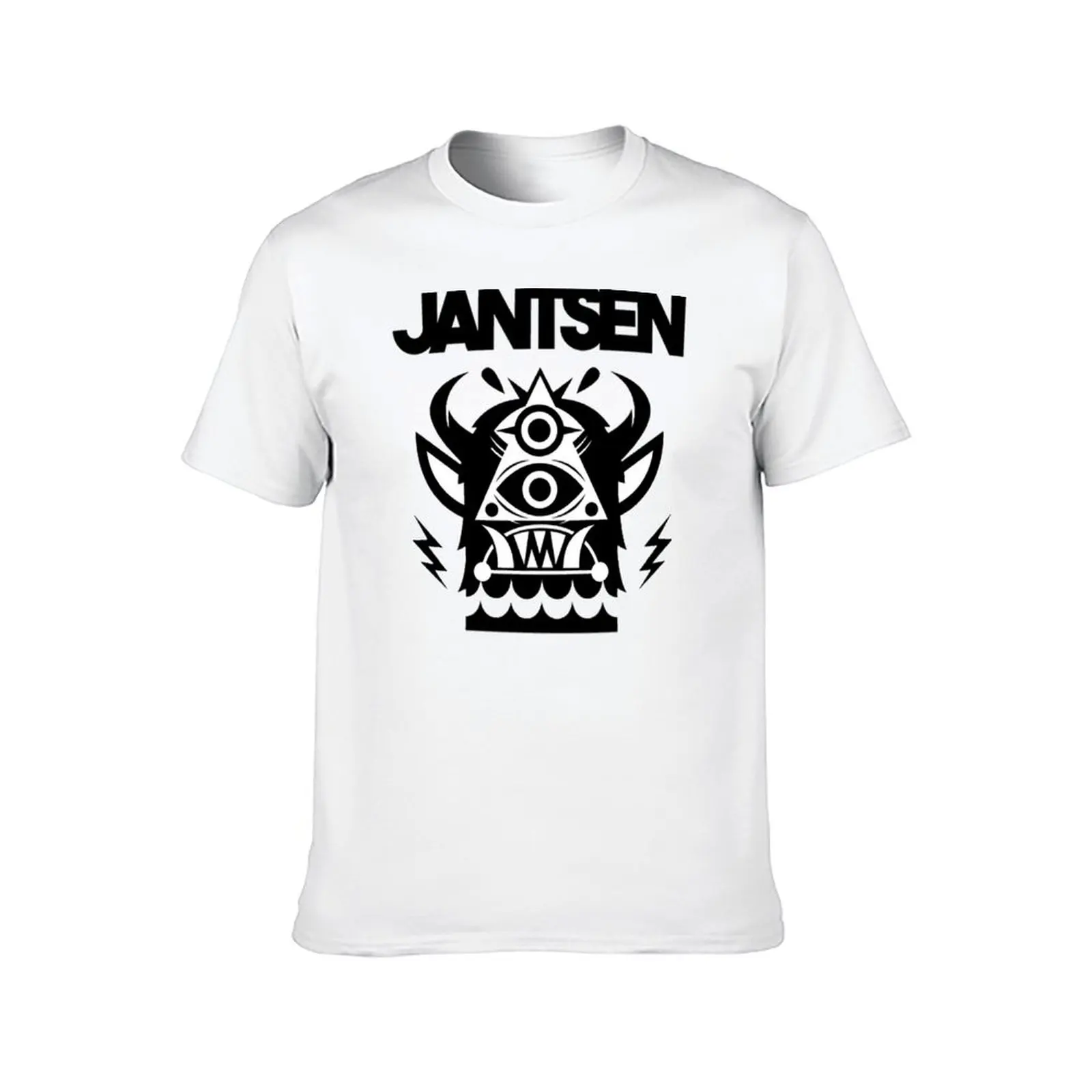 Jantsen Logo - Black Monster New Edition T-Shirt cheap stuff plus size tops baggy shirts clothes for men