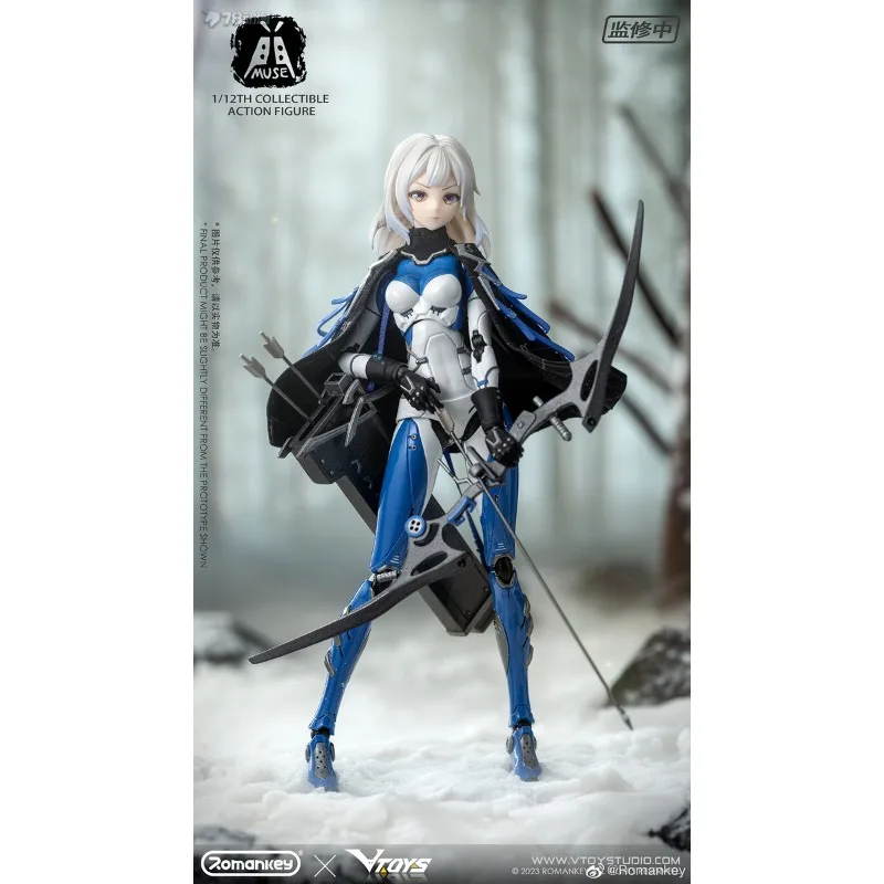Spot Supply Romankey Originele Romankey X VTOYS Serie MUSE Action Figure Assembly Model Toys Collectible Model Cadeaus voor jongens