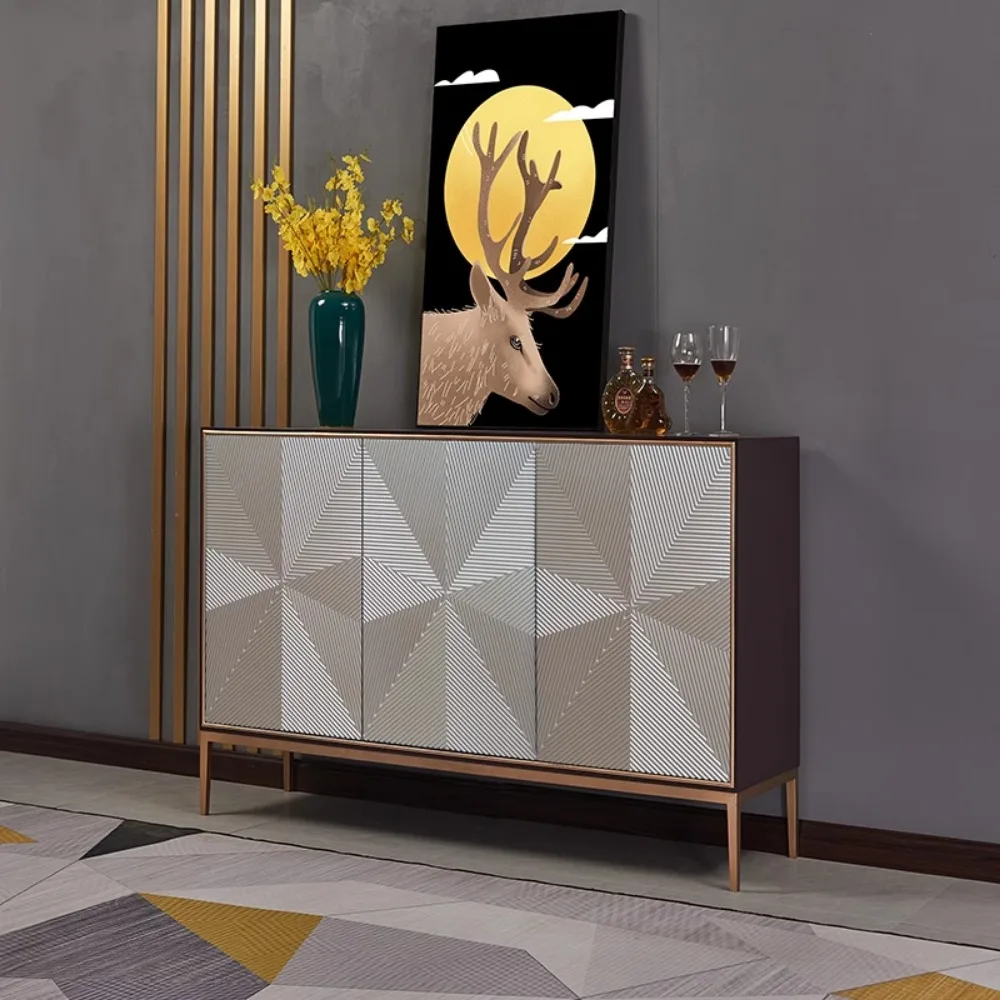 Foyer Shoe Cabinet Light Luxury Entrance Cabinet Simple Modern Living Room Large Capacity Storage Cabinet Zapatero Furniture