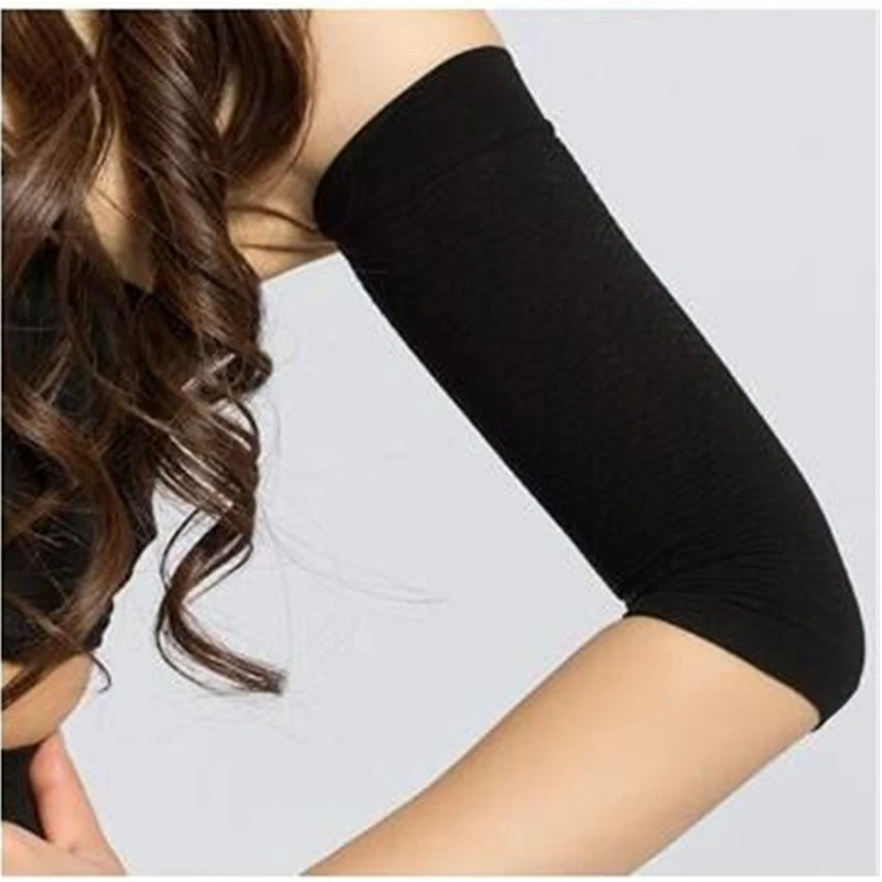 Mangas moldeadoras de brazo de compresión elástica Para mujer, ropa moldeadora de brazo adelgazante, Mangas Para Brazo, masajeador de codo para pérdida de peso, envolturas para brazos