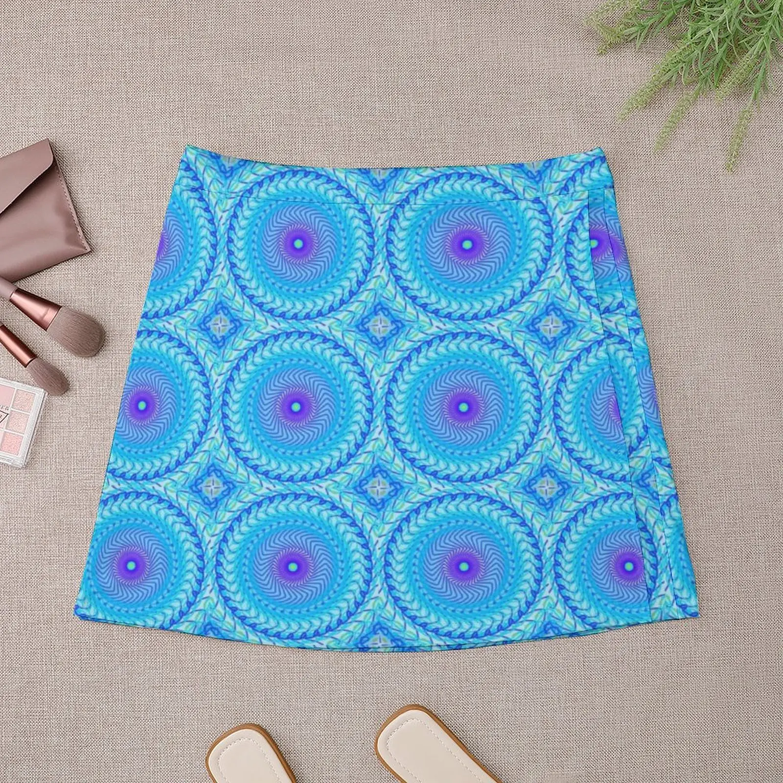 Deep Sea Mandala Mini Skirt Clothes for summer women's clothing summer 2025 novelties Woman short skirt School skirt Mini