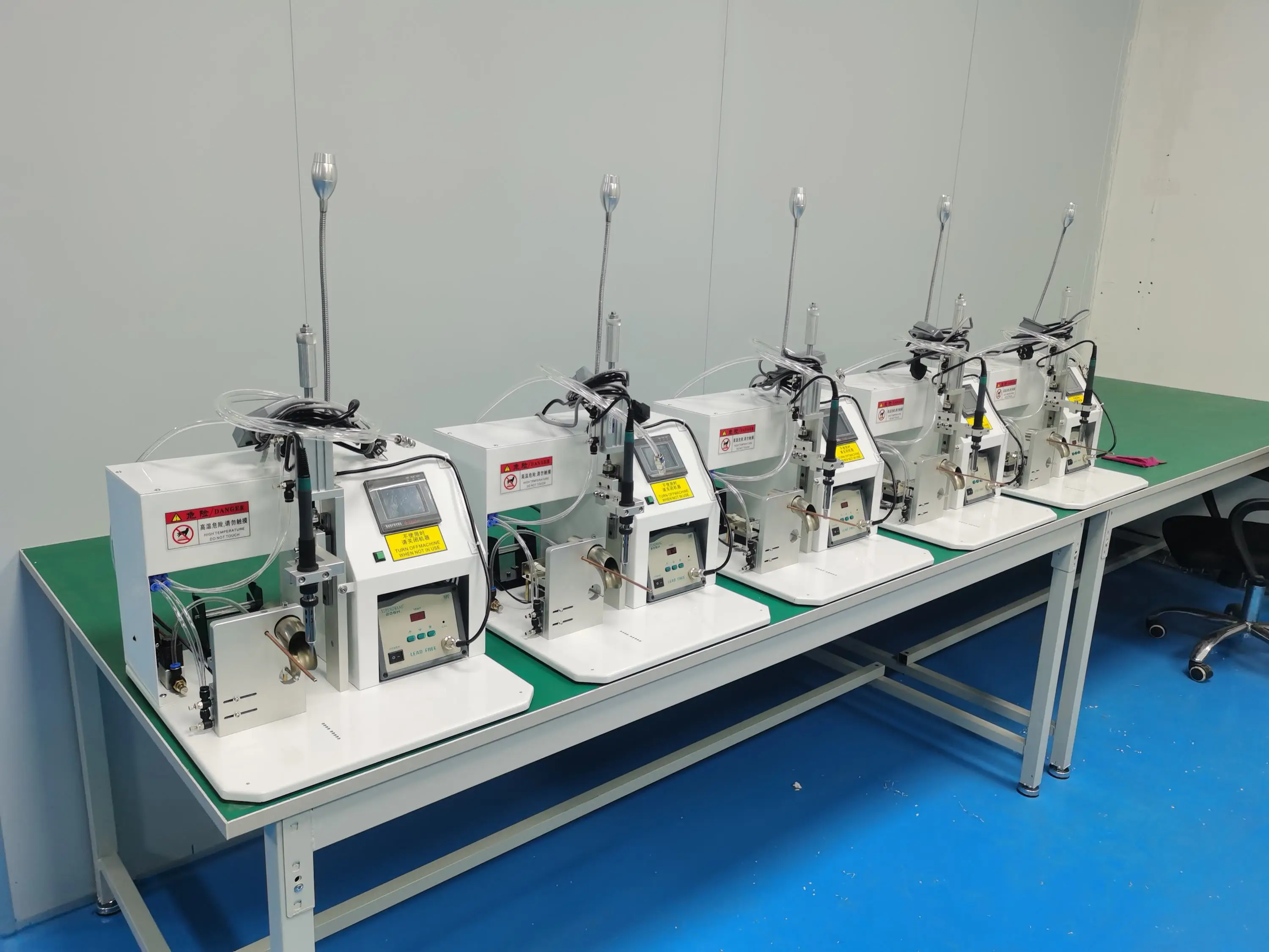 Semi-Automatic Soldering Machine Small Solder Feeder LED Strip Switch Aviation Head Circuit Board Motor Soldering Wire Machine
