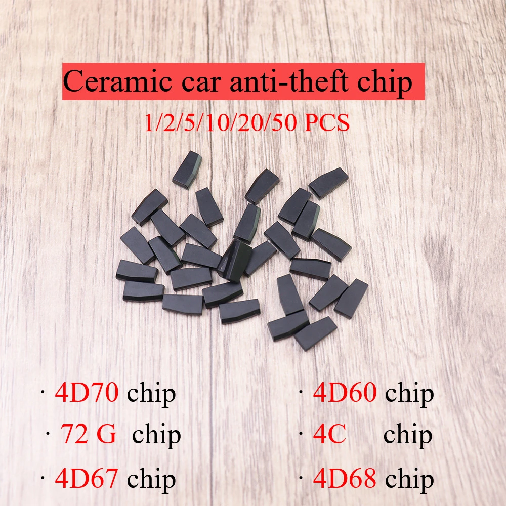 4D70 4D60 4C 4D68 4D67 72G Brand New Unlocked Ceramic Anti-theft Chip for Toyota for Lexus Car Key
