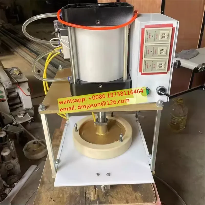 2022 Hot Sale Pizza Dough Presser Machine for Pizza Cake Flatbread Maker Former for Pizza Base Crust Making Machine