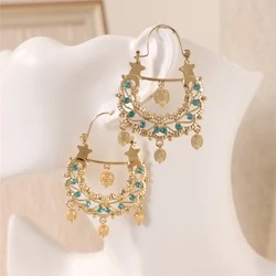 Fashion Bridal Earring With Hedgehog Shape Luxury Rhinestones Ear Decoration Hook Dangling Earrings