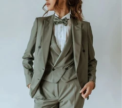 Green Tuxedo   Three Piece Suit for Women