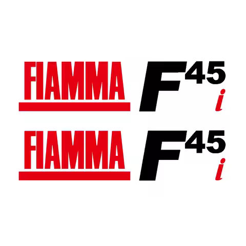 2pcs for FIAMMA F45i caravan motorhome awning decals stickers