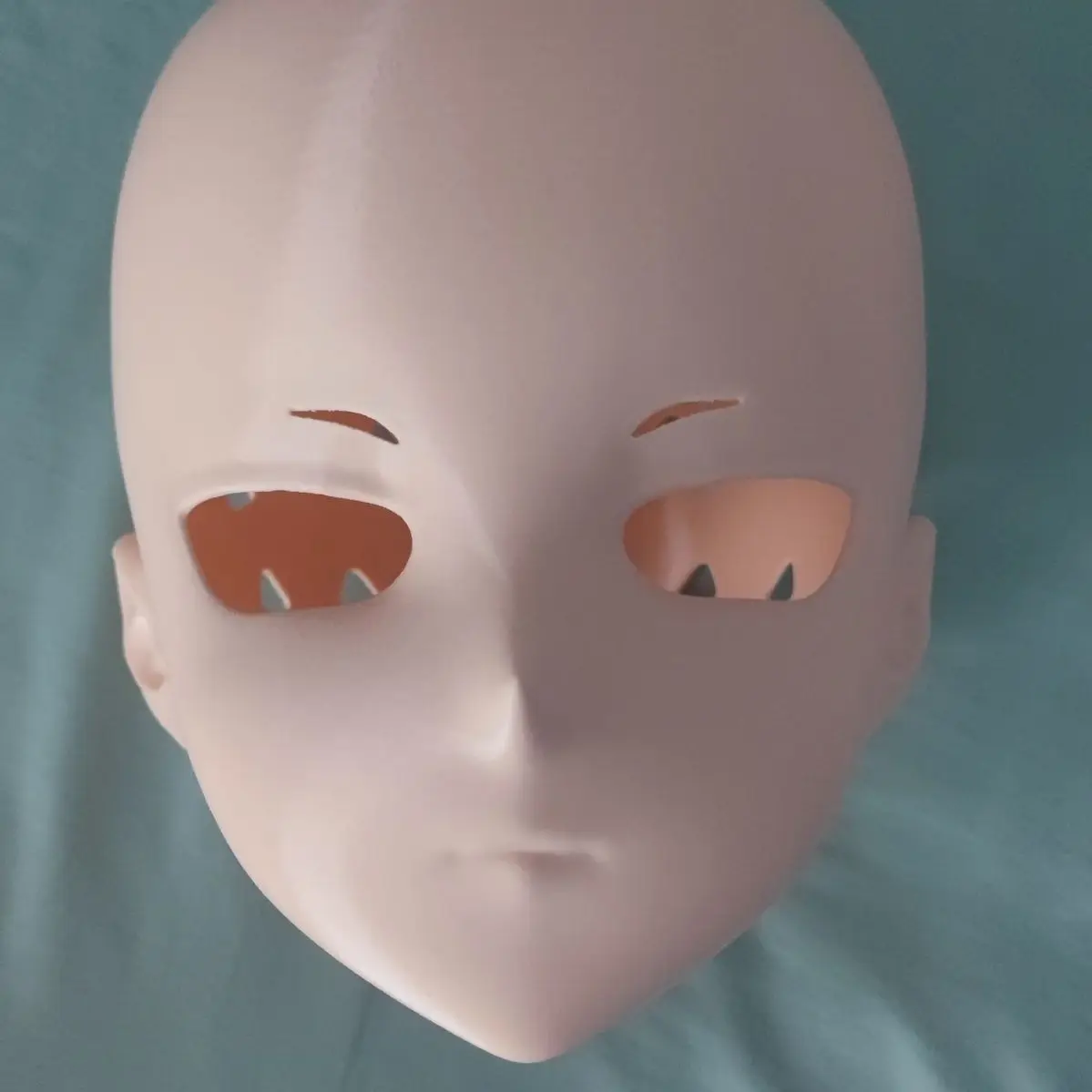 Kigurumi Head Shell Mask Headgear Anime Cosplay Animation DIY Accessories with Lock Head Shell
