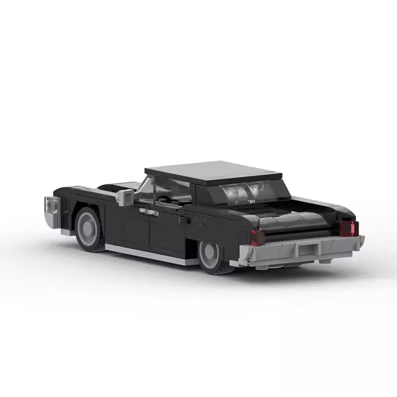 Bricklink MOC Technical Car 1965 Lincoln Continental from The Matrix Speed Champions Vehicles Sets Building Blocks Kid Toys Gift