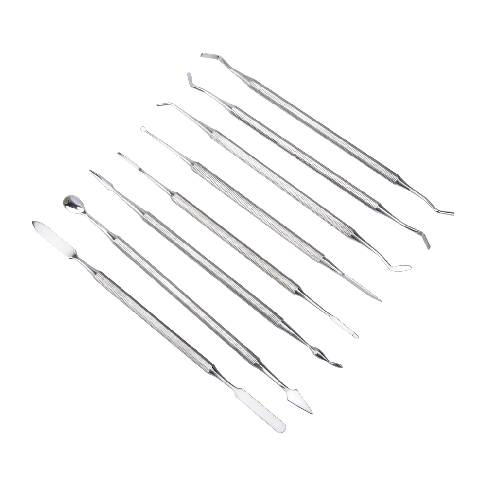 1Pcs Dental Wax Carver Mixing Spatula Knife Stainless steel Composite Filling Resin Instruments Tools Dentist Lab Materials