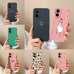 Cases For Oppo Realme C67 4G Colorful Love Heart Liquid High Qualtiy Soft Phone Cover For Oppo C67 Oppo Realme C 67 Coque Funda