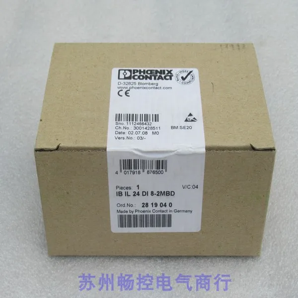 New PHCENIX CONTACT Module IB IL 24 DI 8-2MBD In Stock 2819040